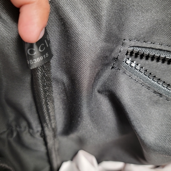 Gucci Embroidered Nylon Backpack - Picture 7 of 16